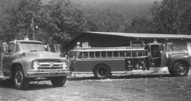 SDVFC 1956 Ford On Duty After Restoration.